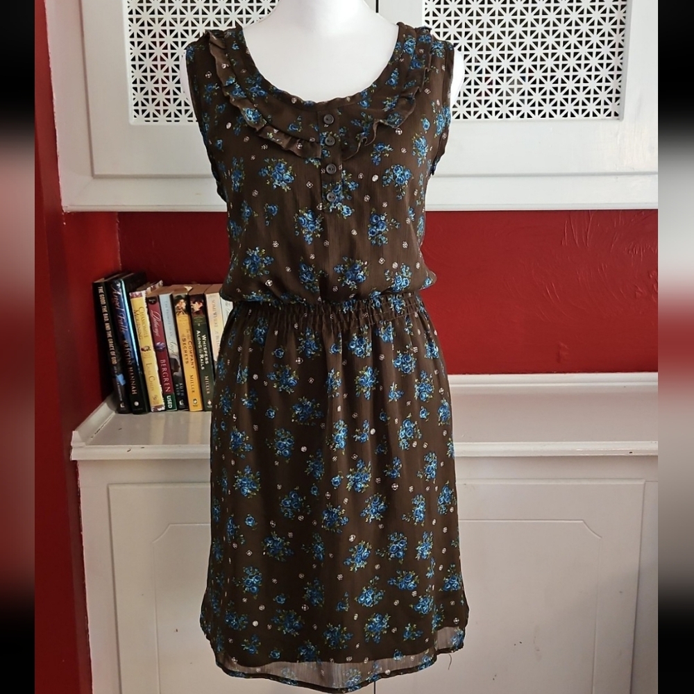 Country Chic Floral Dress